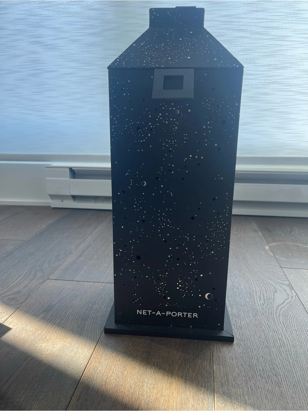 Decorative Black Starry Lantern - Home Accents